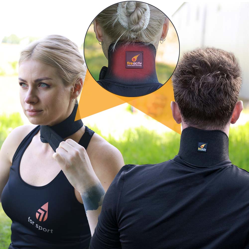 Self Heating Neck Support Example